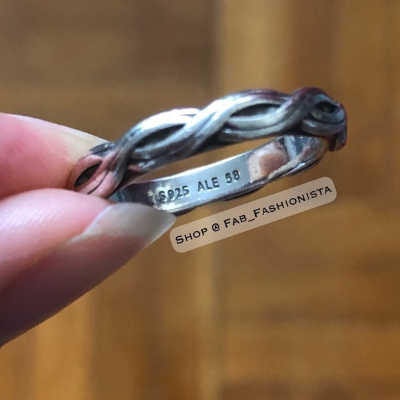 Pandora retired Twist ring - Picture 4 of 12